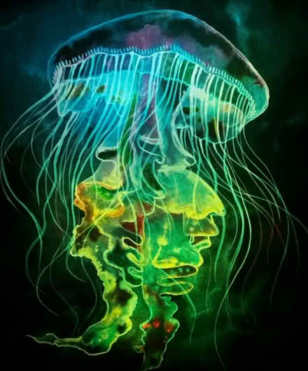 Photo of free Color changing Jellyfish print (Windsor Terrace) #2
