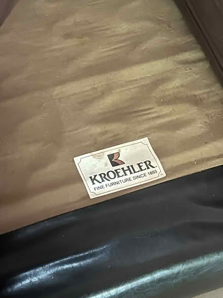 Photo of free Brown sectional couch (Pine lake, GA area) #1