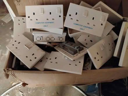Photo of free Large quantity of double sockets (Axminster town EX13) #1
