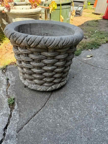 Photo of free Two “basket” design pots (Mill Valley) #1