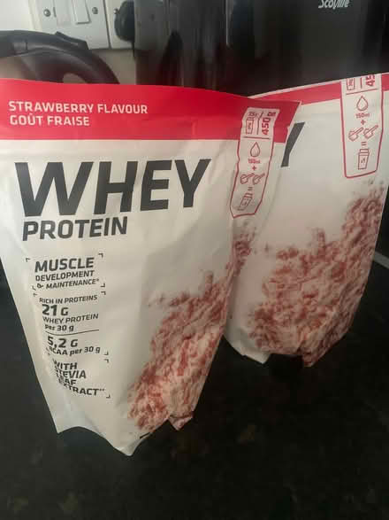 Photo of free Whey protein X2 (Surrey quays) #1