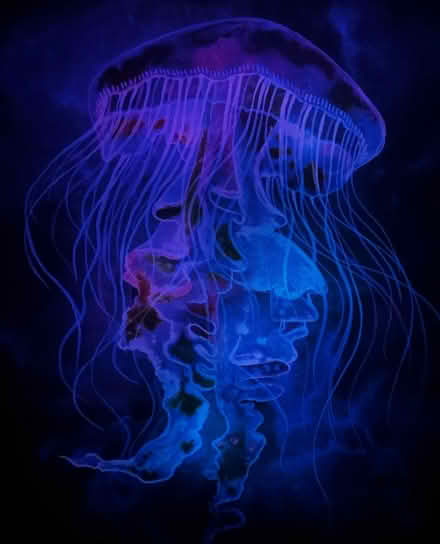 Photo of free Color changing Jellyfish print (Windsor Terrace) #1