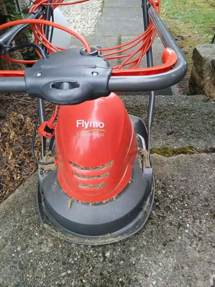 Photo of free Electric flymo lawnmower (Springburn G21) #2