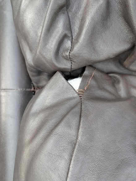 Photo of free Dark Brown Leather sofa (Shooter's Hill SE18) #3