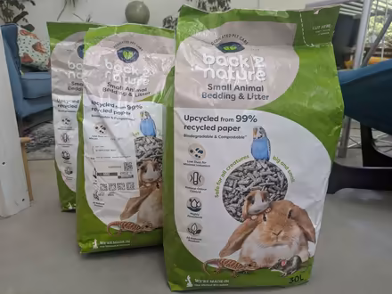 Photo of free 3 bags of small animal bedding (Clevedon BS21) #1