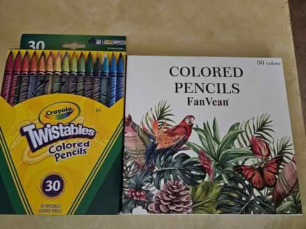 Photo of free colored pencils (North Denton (288 & 2164)) #1