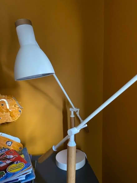 Photo of free 2 x large cream ikea desk lamps (N227by) #1