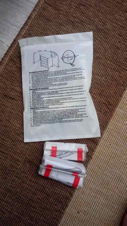 Photo of free Furniture safety straps (Horsham, near Bennetts Field) #1