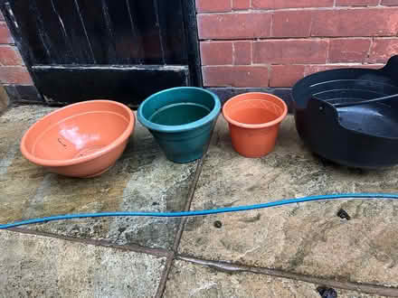 Photo of free Plastic planters (Cropston LE7) #1