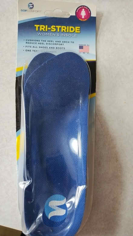 Photo of free Tri-Stride women's insole (Allen) #1