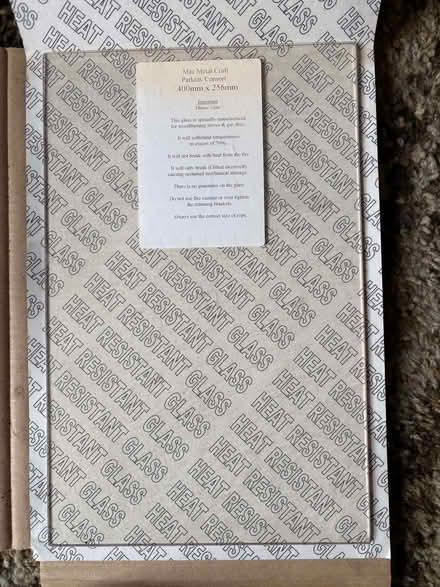 Photo of free Glass for Parkray fire? (Langley Park DH7) #1