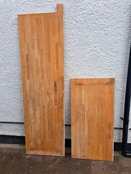 Photo of free Solid wood kitchen worktop (Heswall) #3