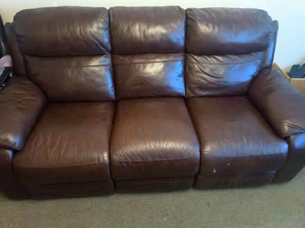 Photo of free 3 seater recliner (G83) #1