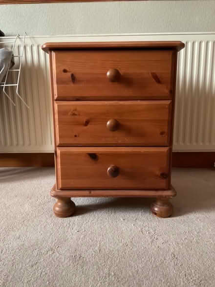 Photo of free Small bedside cabinet (West Hill TN34) #1