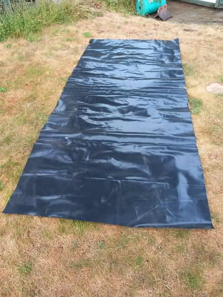 Photo of free Black plastic pond liner (Chorleywood WD3 5) #1
