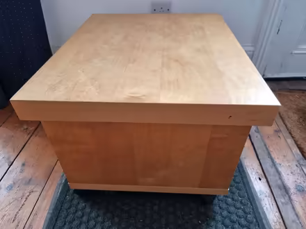 Photo of free IKEA TV/bedside table on castors (Royal Leamington Spa CV31) #2