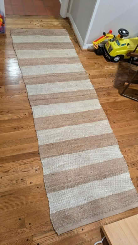 Photo of free Jute Floor Rug (31x94 inches) (Spring Branch West) #1