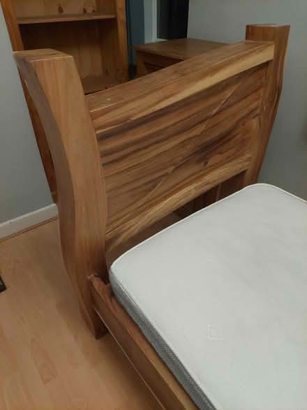 Photo of free Jarrah single bed (Allestree) #3