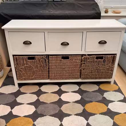 Photo of free 3 drawer cupboard (Broadbridge heath) #1