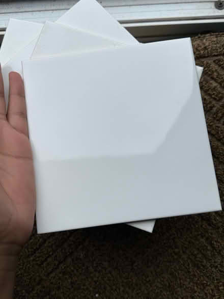Photo of free About 26 white tiles (M22) #1