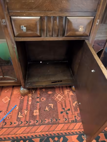 Photo of free Dark Wood Bureau (Elland HX5) #3