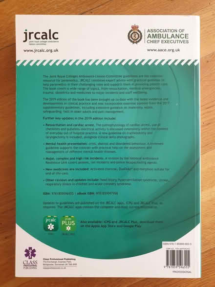 Photo of free JRCALC Clinical Guidelines 2019 (Radford Semele CV31) #2