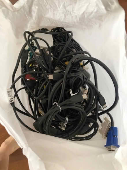 Photo of free Various cables (Truro, near train station) #1