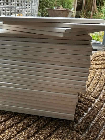 Photo of free About 26 white tiles (M22) #2