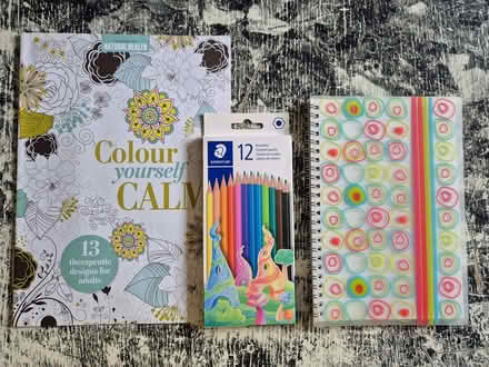 Photo of free Colouring Book, Colored Pencils & Notebook (Balham SW17) #1