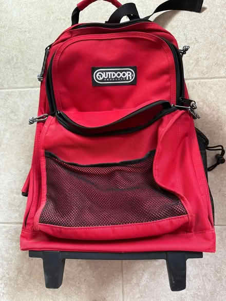 Photo of free Red backpack with wheels (Swarthmore) #1