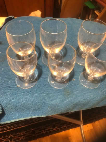 Photo of free 6 small wine glasses HG2 (Harrogate HG2) #1