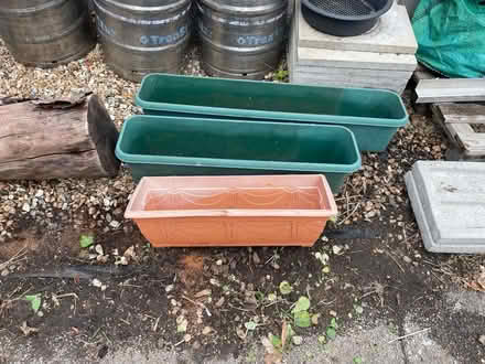 Photo of free Plastic planters (Sittingbourne ME10) #1