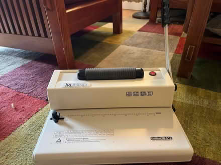 Photo of free coil binding machine (Springfield, Delco) #3