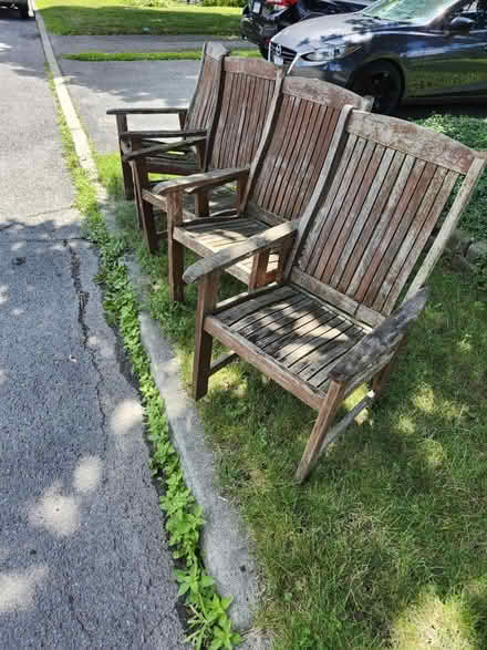 Photo of free Outdoor Chairs (Mooney's bay) #1