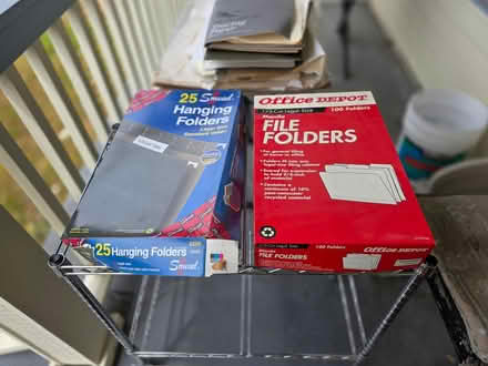 Photo of free Hanging folders & folders (Central District/Madrona) #1