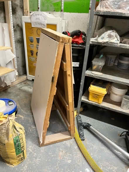 Photo of free Wooden A-Frame (Brookline Village) #1