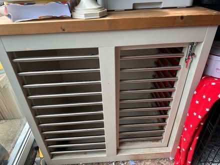 Photo of free Dog crate 80w x 62d x 85h (Paulton) #1