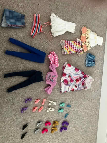 Photo of free Barbie clothes and shoes (North chichester) #1