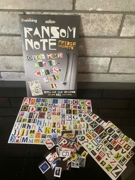 Photo of free Magnetic letters and numbers (Tilehurst RG30) #1