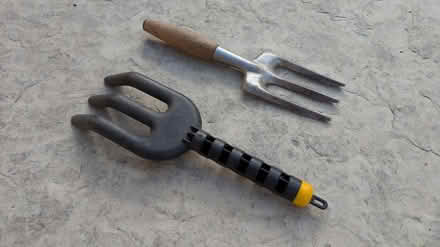 Photo of free Pair of small garden forks (Malvern Link Top WR14) #1