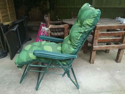 Photo of free Garden chair (Barbourne WR1) #4