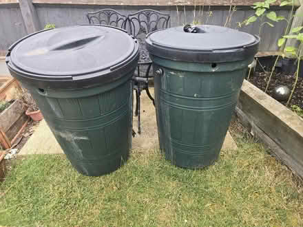 Photo of free 2 water butt's with stands (SN25 Blunsdon) #1