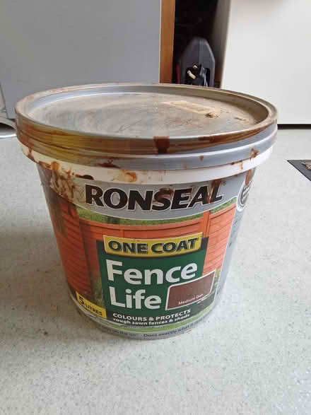 Photo of free Ronseal Fence paint (Stotfold SG5) #1