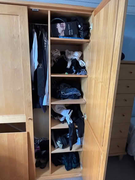 Photo of free Solid Wood Double Wardrobe (Sheen SW14) #3