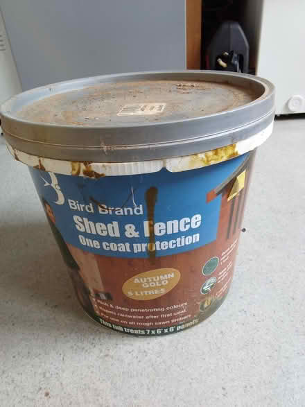 Photo of free Fence paint (Stotfold SG5) #1