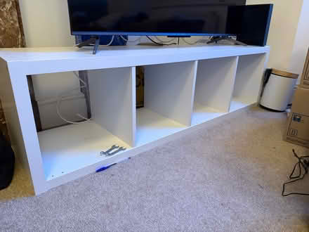 Photo of free IKEA Kallax white bookshelf (Cotham Ward BS6) #1