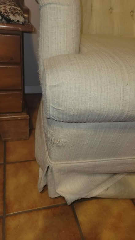 Photo of free White arm chair/rocker (Rio Grande and Indian School) #2