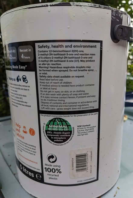 Photo of free Duck Egg Matt emulsion paint (Oxford-Freegle CGA OX4) #1