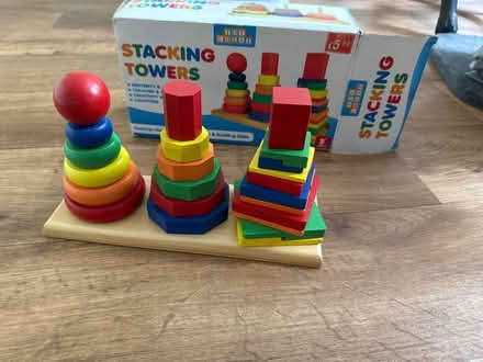 Photo of free Stacking tower toy (Billericay CM12 Queens Park) #1