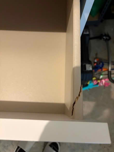 Photo of free White dresser 32x48 in (Herndon near McNair ES) #3
